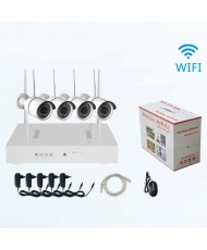 4CH 720P Wireless NVR Kit